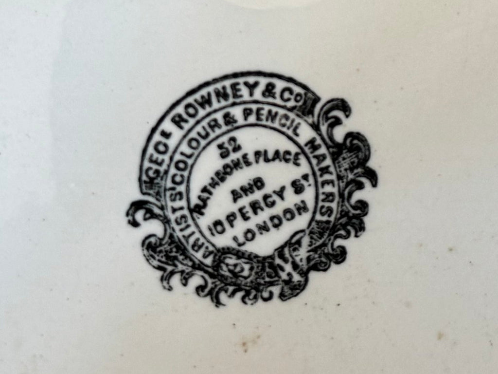 George Rowney Antique watercolour box C1890