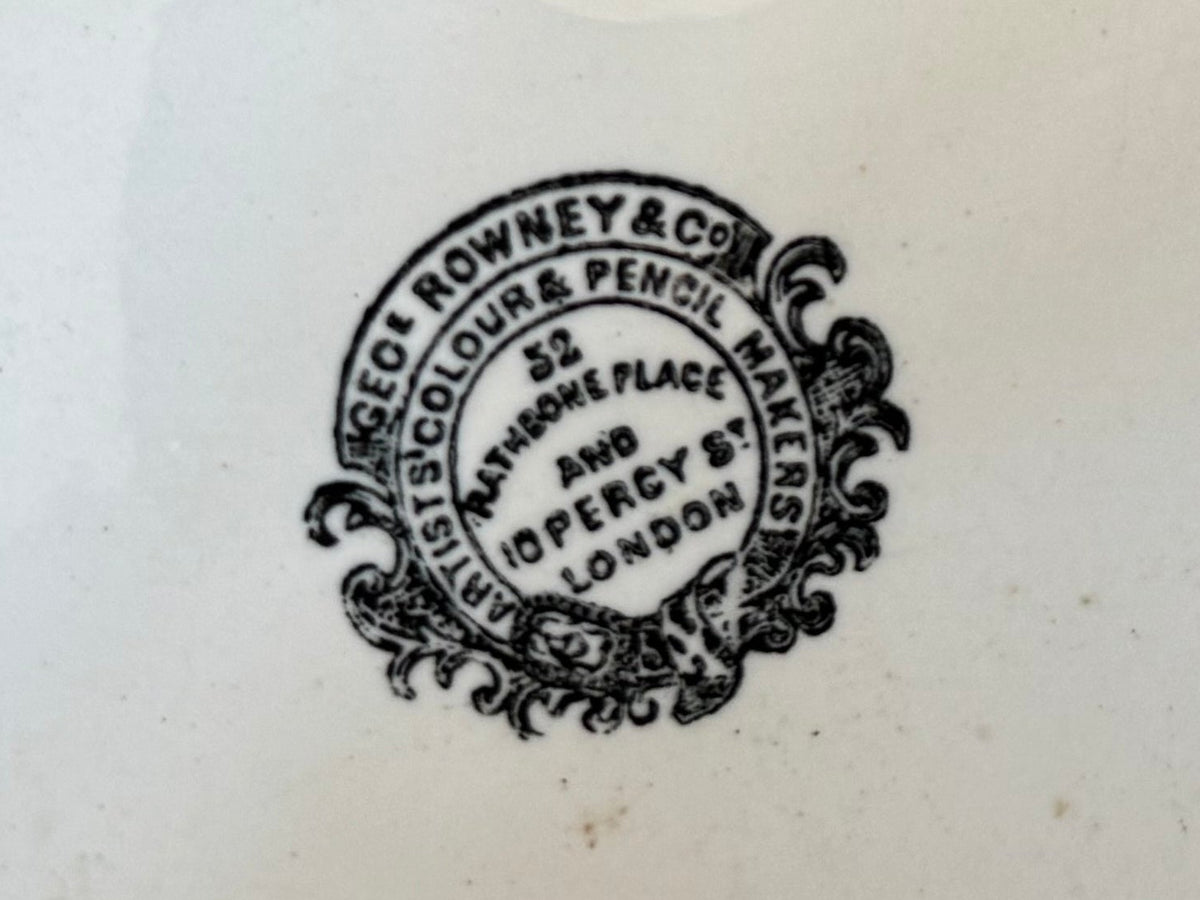 George Rowney Antique watercolour box C1890
