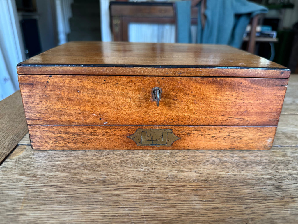 George Rowney Antique watercolour box C1890