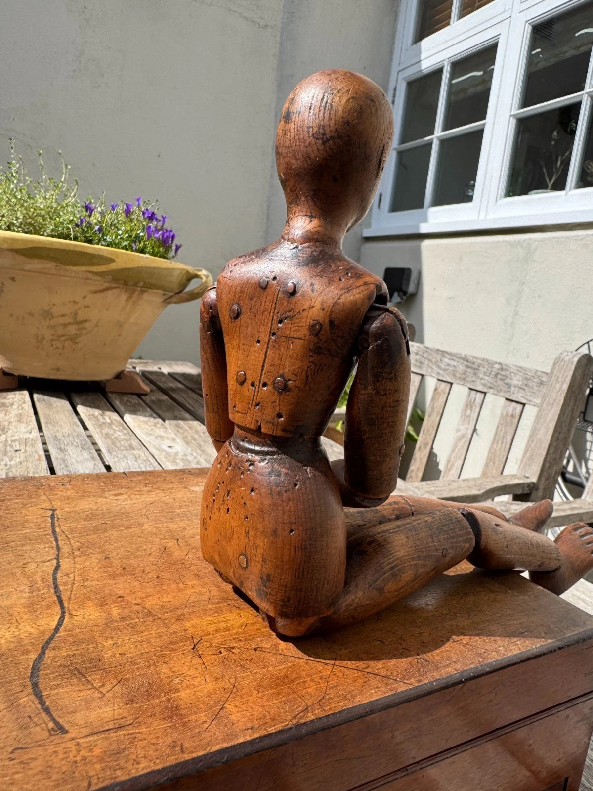 Early 19th Century fruitwood Artist's Mannequin
