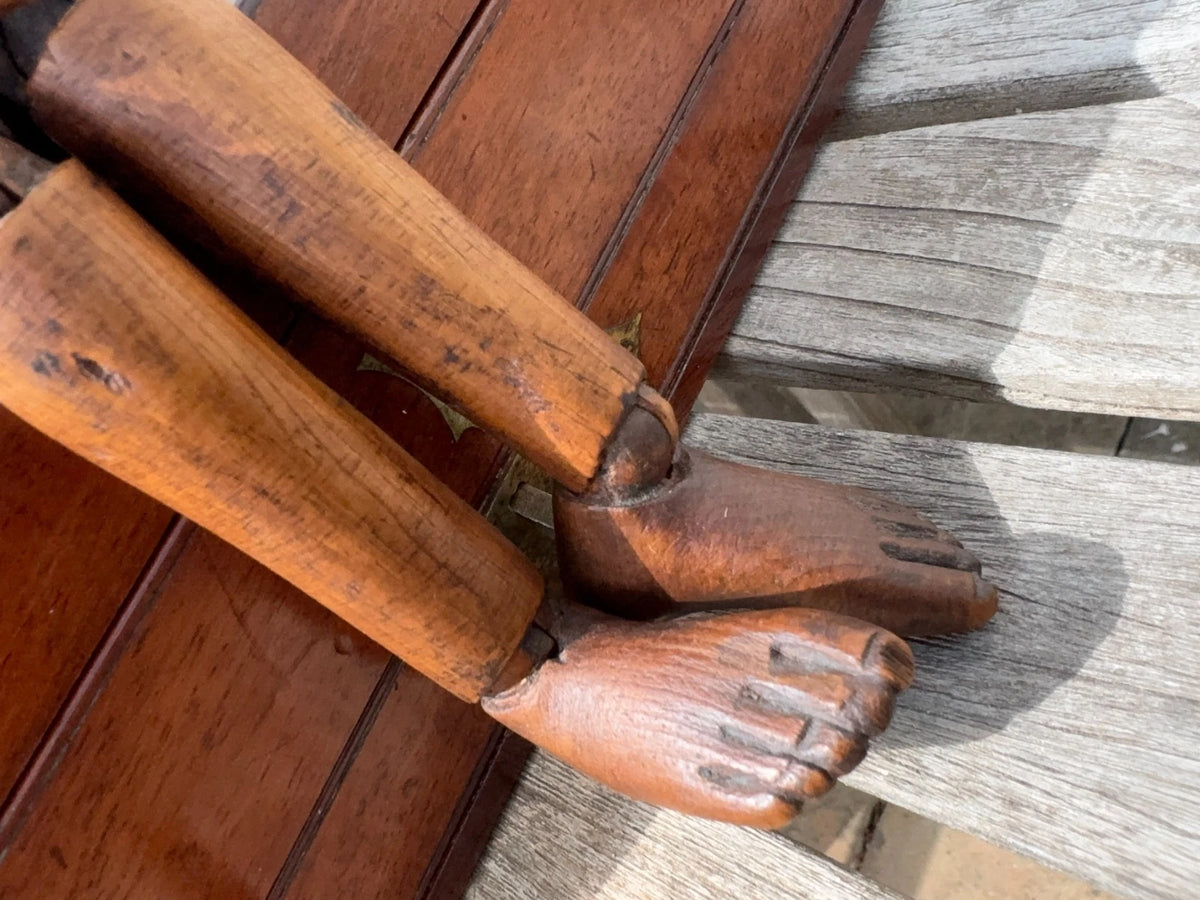 Early 19th Century fruitwood Artist's Mannequin